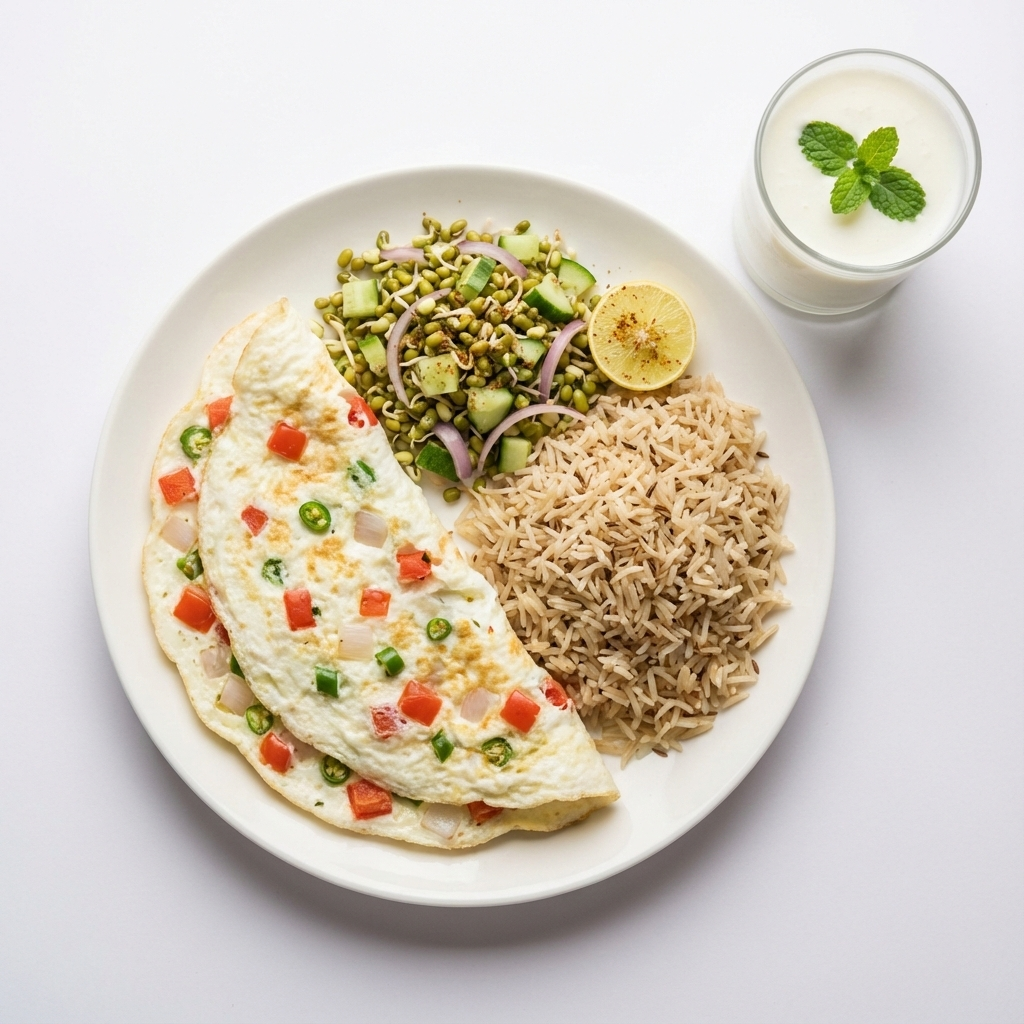 Egg White Power Bowl