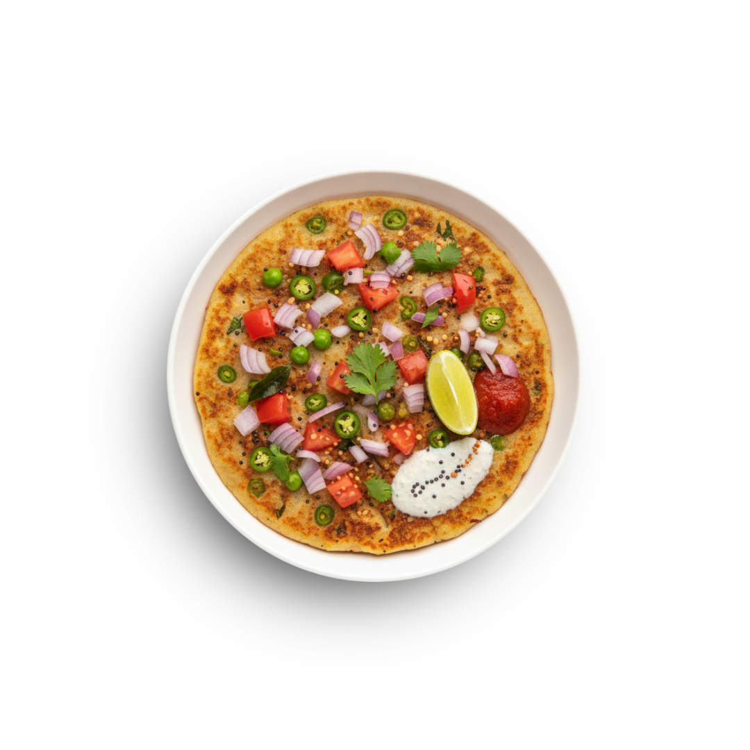 Tomato Onion Uthappam